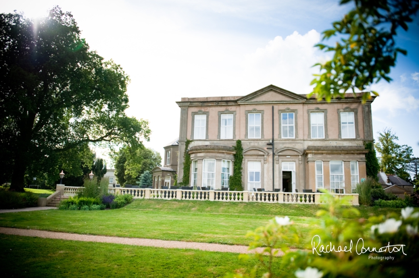 Professional photograph of wedding at Hothorpe Hall