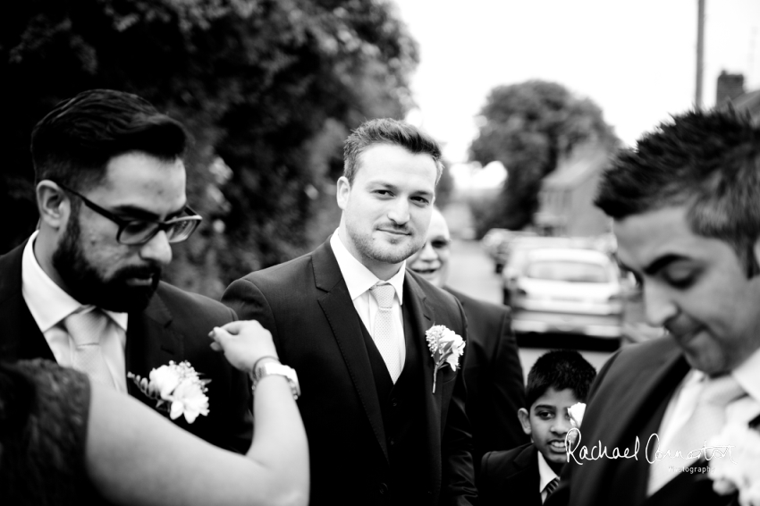 Professional photograph of wedding at Hothorpe Hall