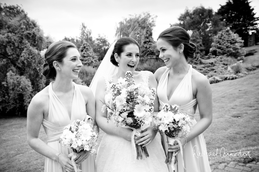 Professional photograph of wedding at Hothorpe Hall