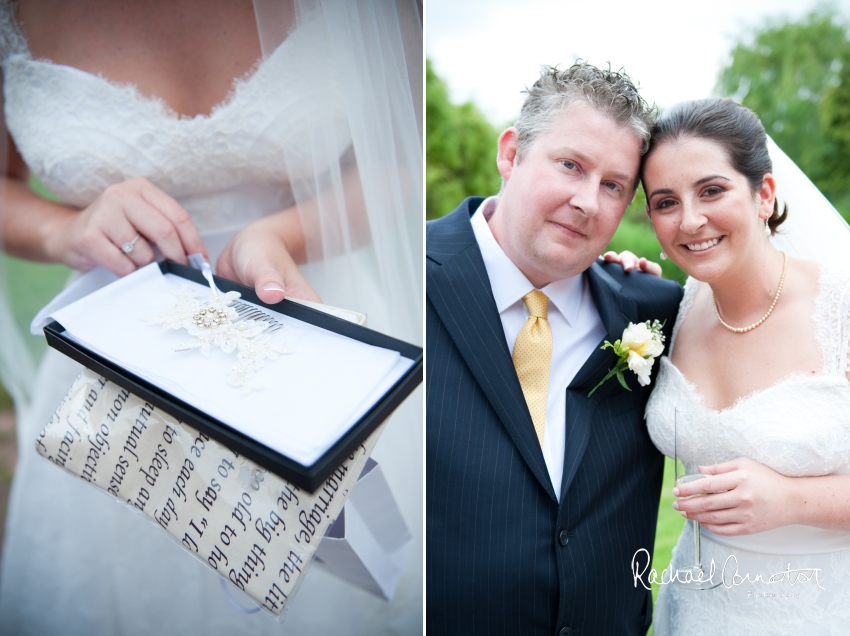 Professional photograph of wedding at Hothorpe Hall