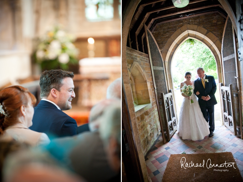 Professional photograph of wedding at Hothorpe Hall