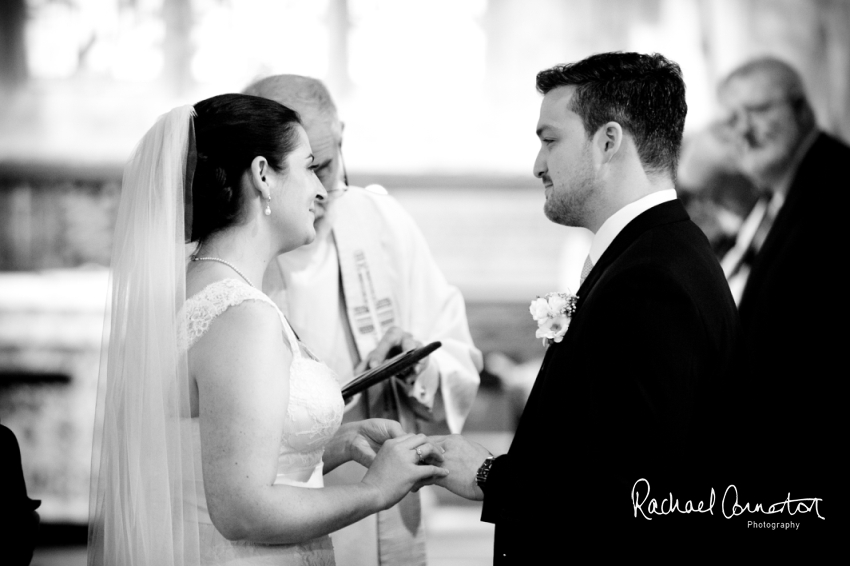 Professional photograph of wedding at Hothorpe Hall