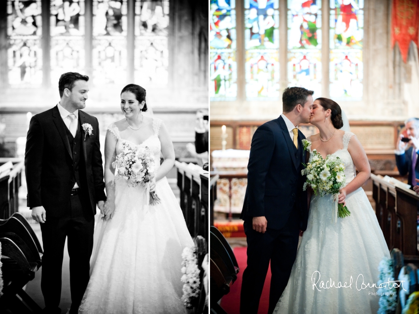 Professional photograph of wedding at Hothorpe Hall