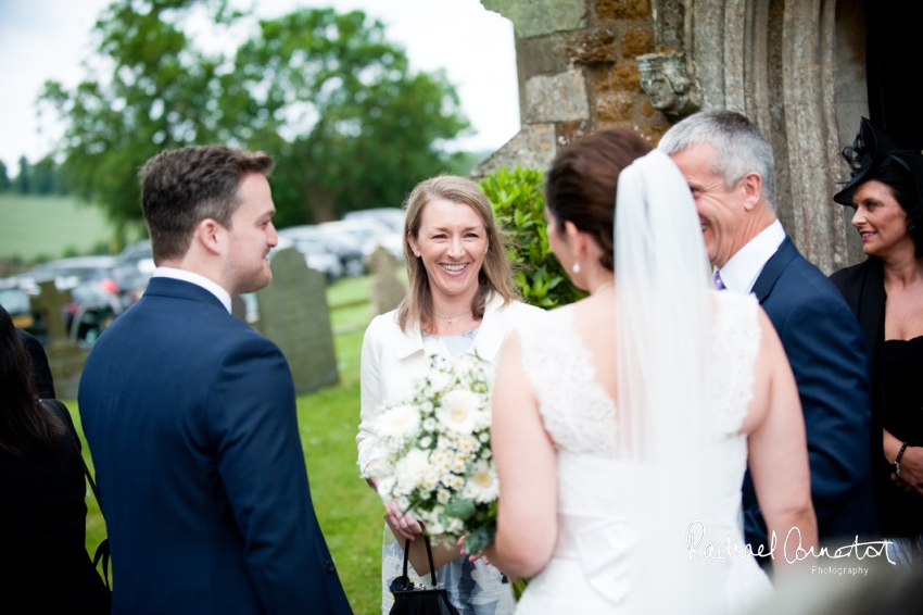 Professional photograph of wedding at Hothorpe Hall