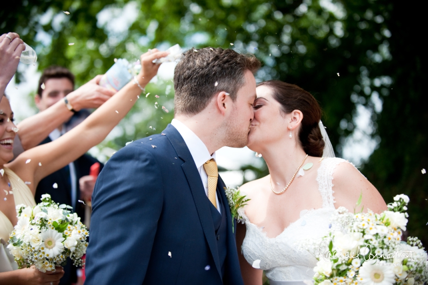 Professional photograph of wedding at Hothorpe Hall