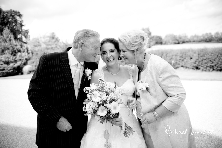 Professional photograph of wedding at Hothorpe Hall