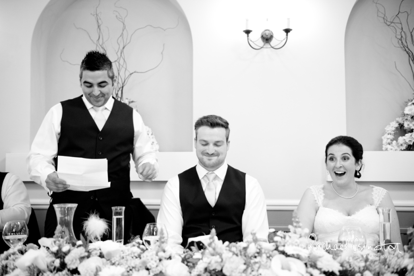 Professional photograph of wedding at Hothorpe Hall