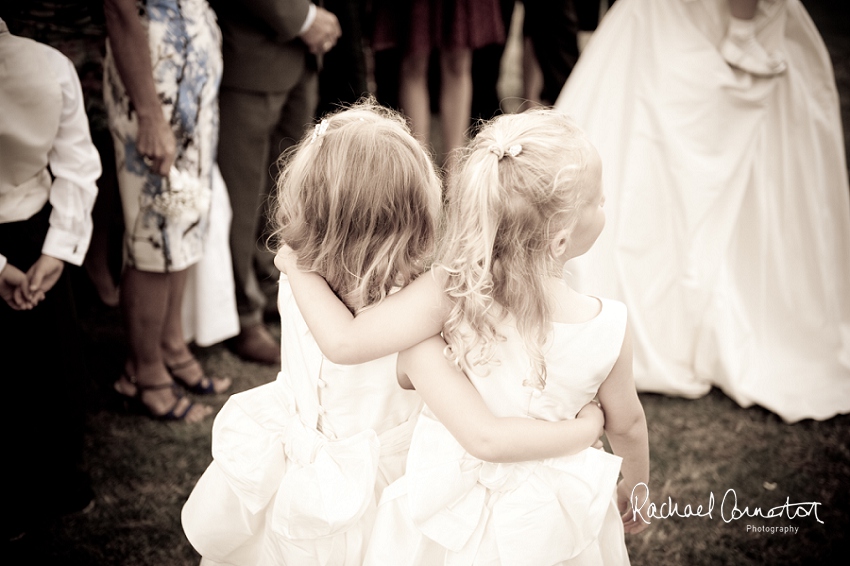 Professional photograph of the front of Belvoir Castle on a wedding day