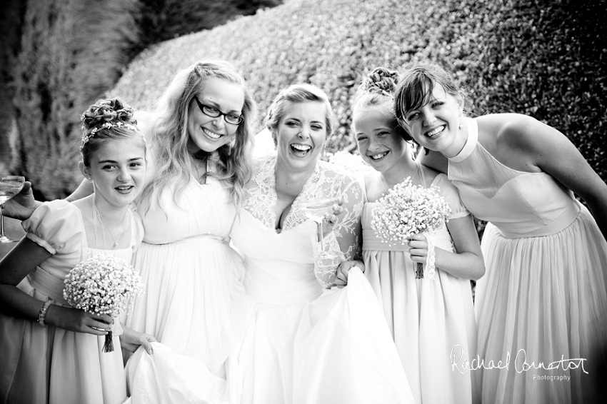 Professional photograph of wedding bunting outside wedding marquee