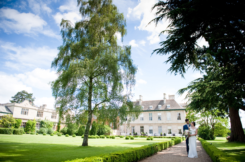 Beautiful table setting at Kilworth House wedding