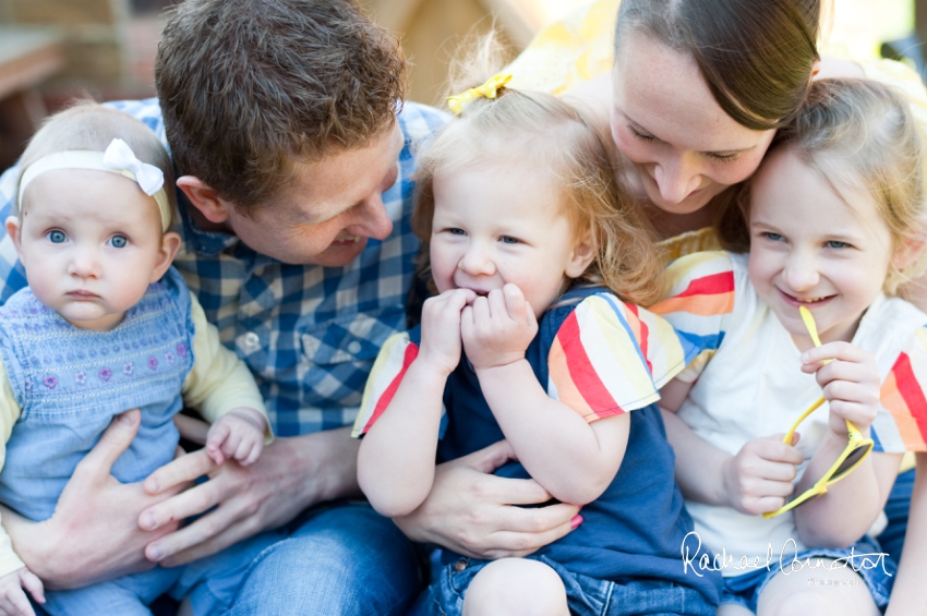 Professional colour photograph of Jodie and Lee's summer family lifestyle shoot by Rachael Connerton Photography