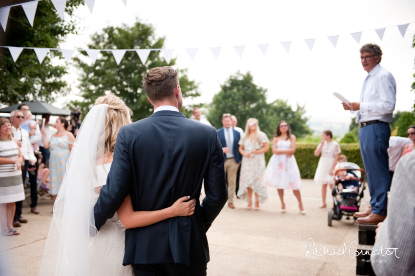 Professional colour photograph of Joely and James' wedding at Medbourne by Rachael Connerton Photography