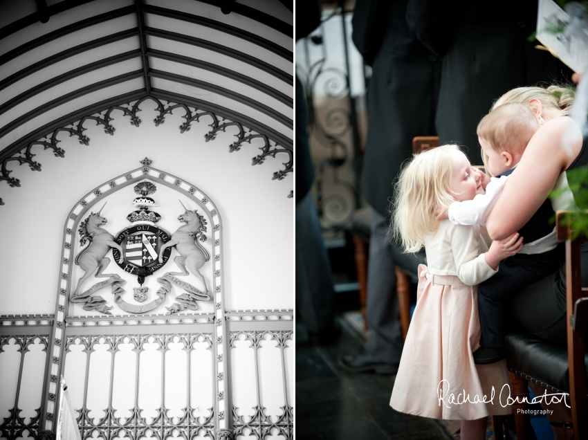 Professional colour photograph of Lauren and Michael's Belvoir Castle wedding by Rachael Connerton Photography