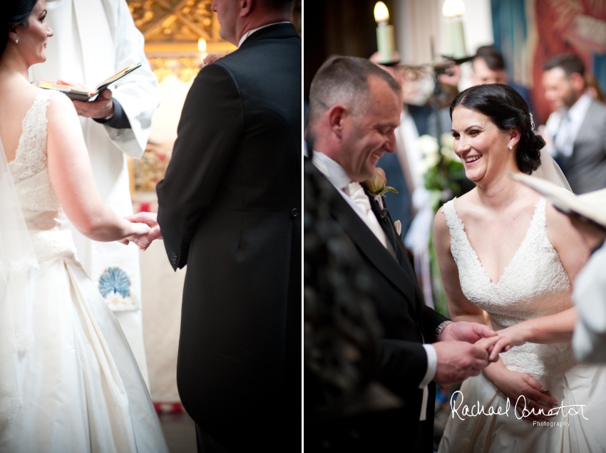 Professional colour photograph of Lauren and Michael's Belvoir Castle wedding by Rachael Connerton Photography