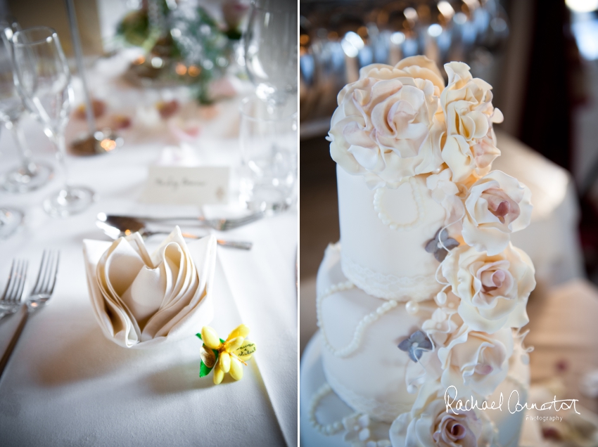 Professional colour photograph of Lauren and Michael's Belvoir Castle wedding by Rachael Connerton Photography