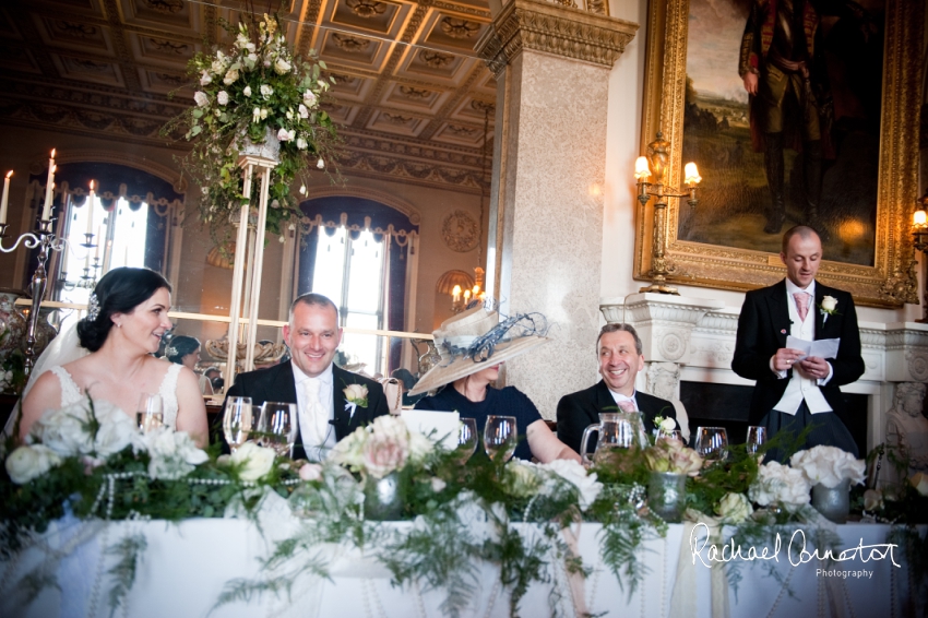 Professional colour photograph of Lauren and Michael's Belvoir Castle wedding by Rachael Connerton Photography