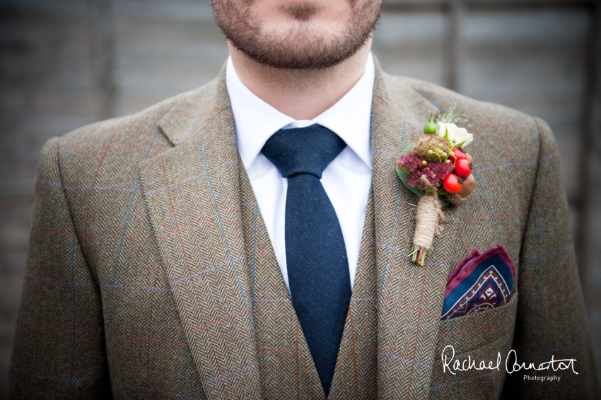 Professional colour photograph of Katie and Karl's wedding at Weston Hall by Rachael Connerton Photography