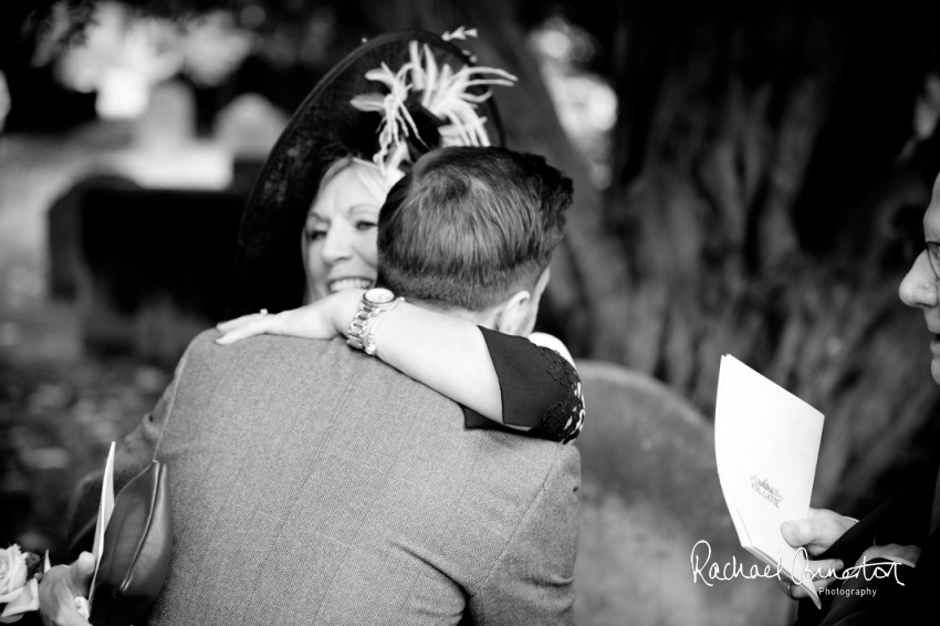 Professional colour photograph of Katie and Karl's wedding at Weston Hall by Rachael Connerton Photography