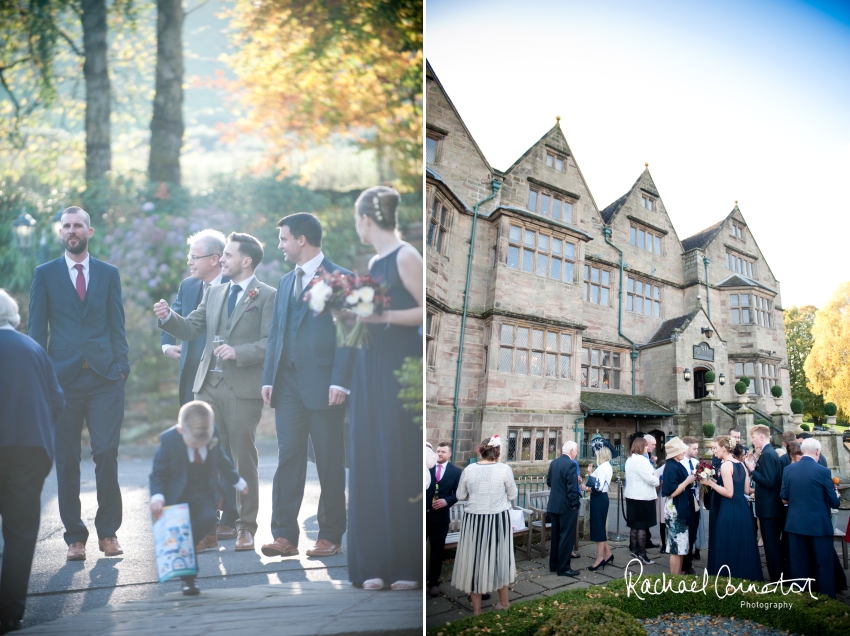 Professional colour photograph of Katie and Karl's wedding at Weston Hall by Rachael Connerton Photography