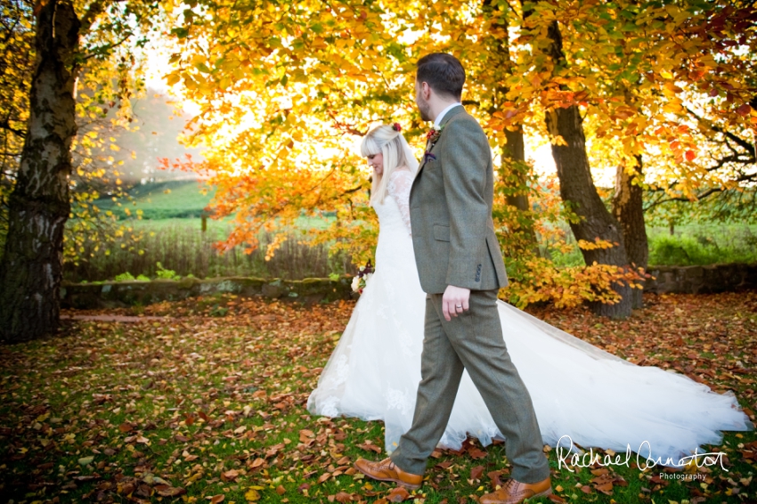 Professional colour photograph of Katie and Karl's wedding at Weston Hall by Rachael Connerton Photography