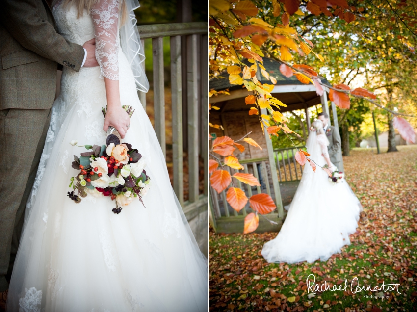 Professional colour photograph of Katie and Karl's wedding at Weston Hall by Rachael Connerton Photography