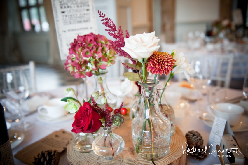 Professional colour photograph of Katie and Karl's wedding at Weston Hall by Rachael Connerton Photography