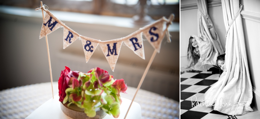 Professional colour photograph of Katie and Karl's wedding at Weston Hall by Rachael Connerton Photography