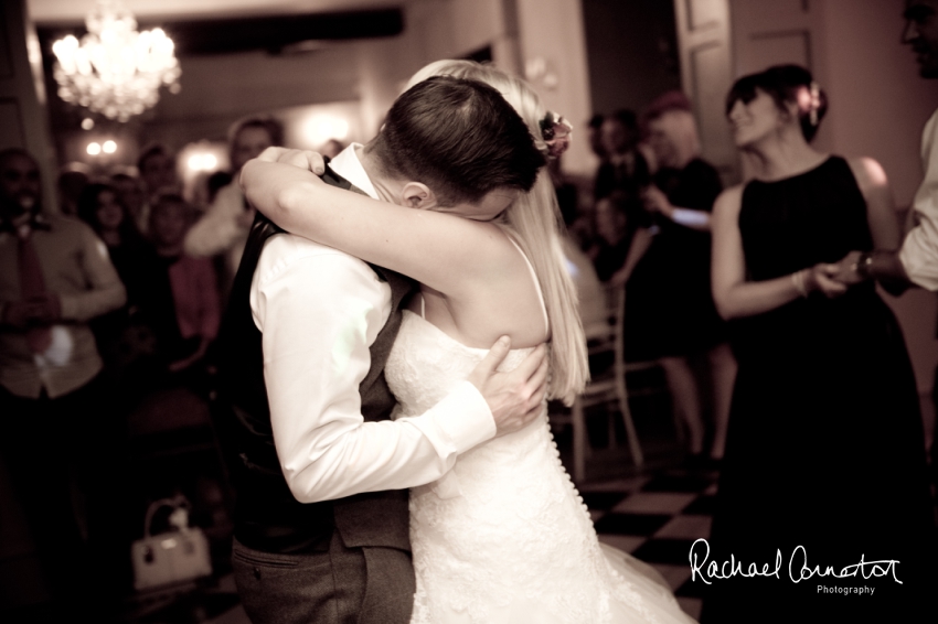 Professional colour photograph of Katie and Karl's wedding at Weston Hall by Rachael Connerton Photography