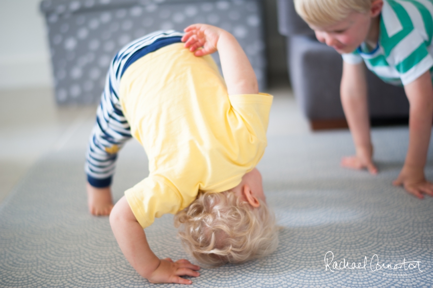 Professional colour photograph of Joanna and David's family lifestyle shoot by Rachael Connerton Photography