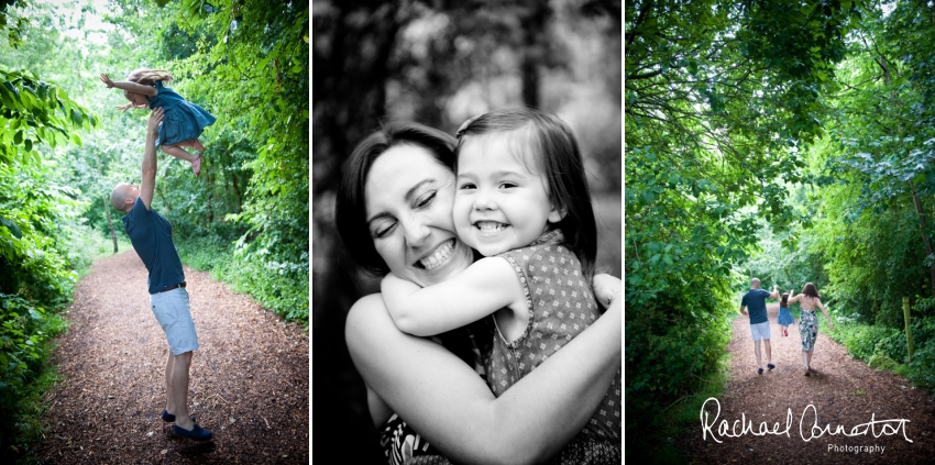 Professional colour photograph of pre-wedding shoots with children and dogs by Rachael Connerton Photography