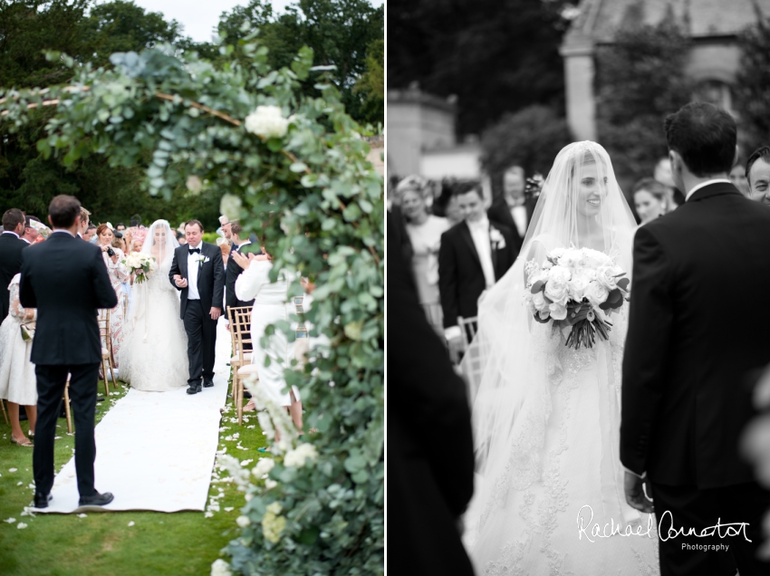 Professional colour photograph of Amy and John's Summer wedding at Stapleford Park by Rachael Connerton Photography