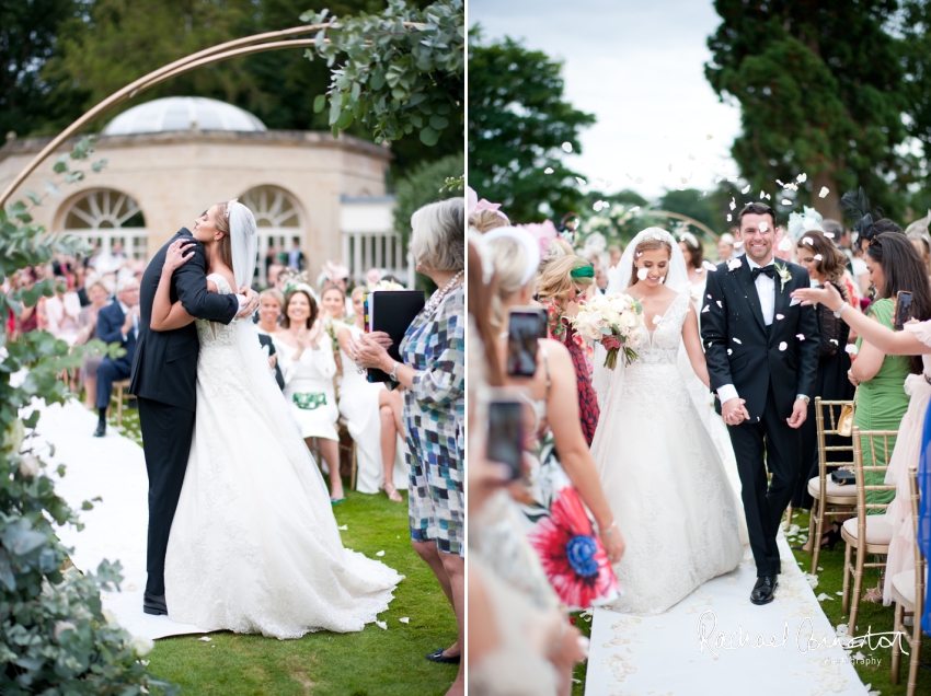 Professional colour photograph of Amy and John's Summer wedding at Stapleford Park by Rachael Connerton Photography