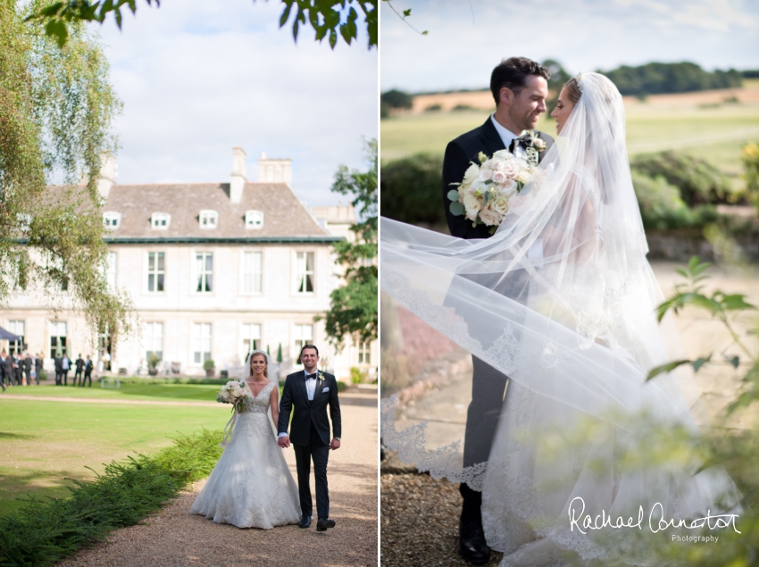 Professional colour photograph of Amy and John's Summer wedding at Stapleford Park by Rachael Connerton Photography