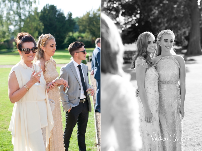 Professional colour photograph of Amy and John's Summer wedding at Stapleford Park by Rachael Connerton Photography