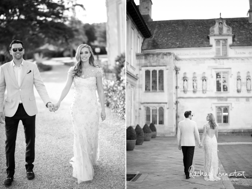 Professional colour photograph of Amy and John's Summer wedding at Stapleford Park by Rachael Connerton Photography