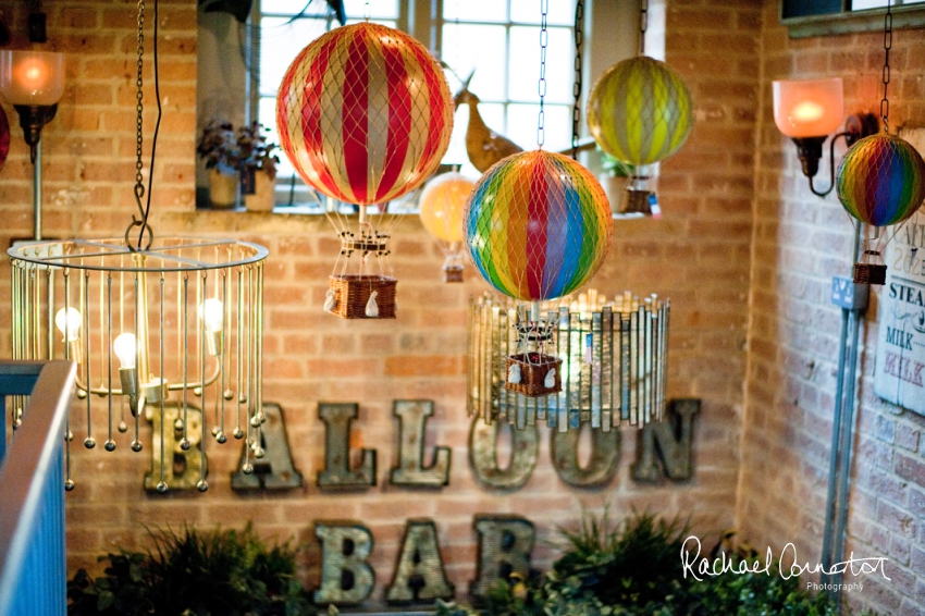 Professional colour photograph of creative inspiration shoot at the Balloon Bar at the Engine Yard near Belvoir Castle by Rachael Connerton Photography