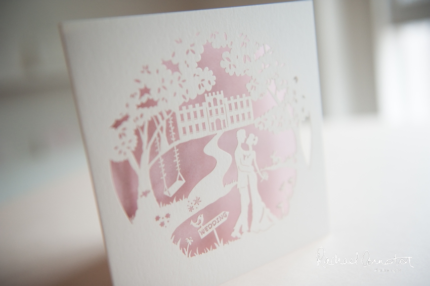 Professional colour photograph of Hummingbird cards' wedding stationery creative business shoot by Rachael Connerton Photography