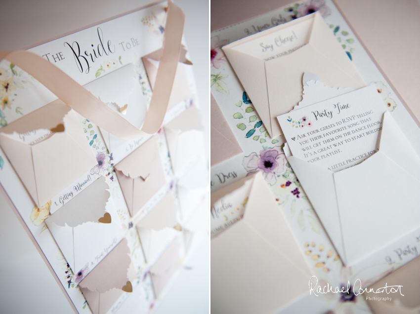 Professional colour photograph of Hummingbird cards' wedding stationery creative business shoot by Rachael Connerton Photography