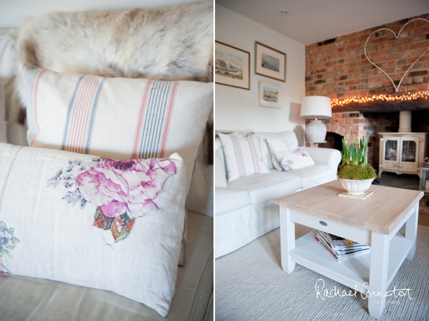 Professional colour photograph of house interiors photography at Ford House in Norfolk by Rachael Connerton Photography