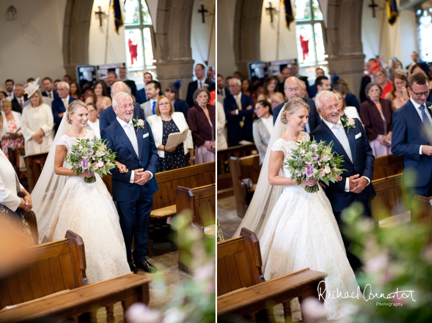 Professional colour photograph of Sarah and Matt's marquee wedding at Ashford on the Water by Rachael Connerton Photography