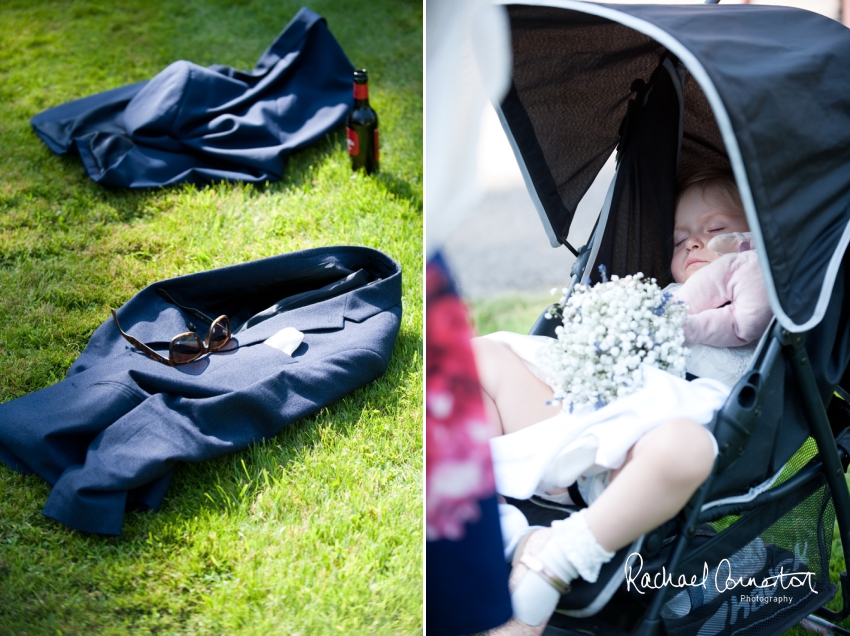 Professional colour photograph of Sarah and Matt's marquee wedding at Ashford on the Water by Rachael Connerton Photography