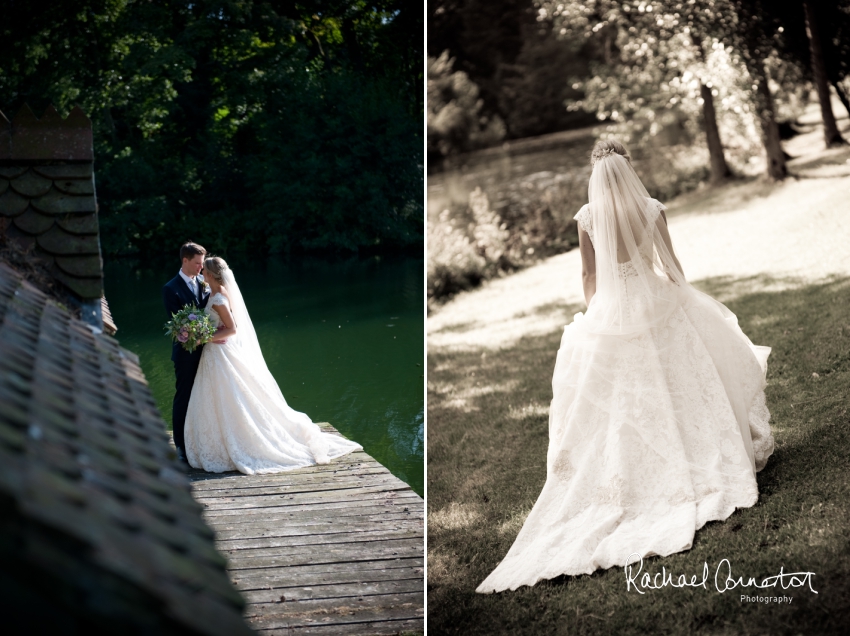 Professional colour photograph of Sarah and Matt's marquee wedding at Ashford on the Water by Rachael Connerton Photography