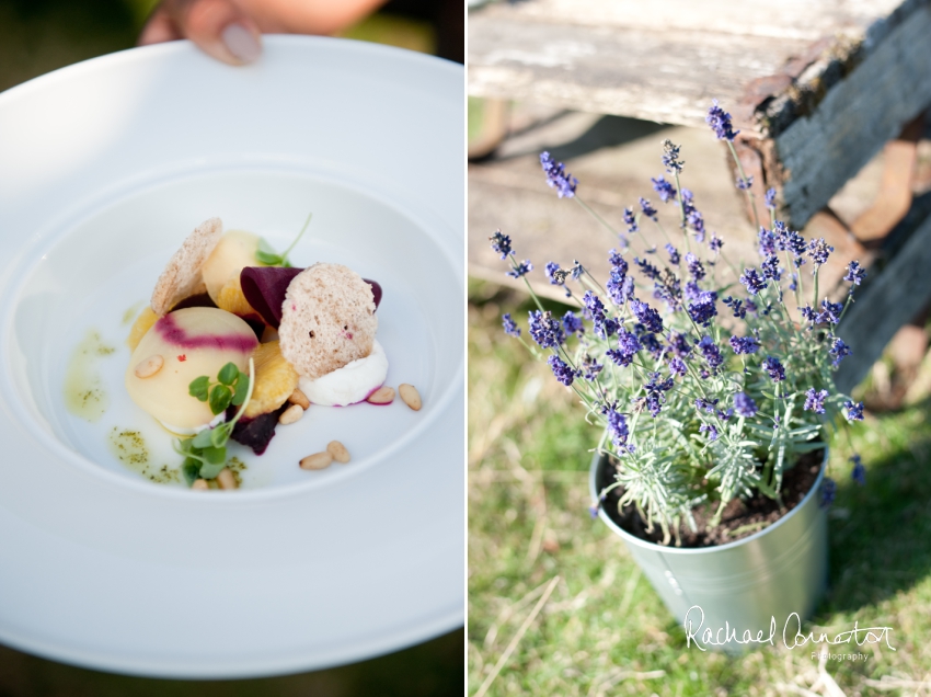 Professional colour photograph of Sarah and Matt's marquee wedding at Ashford on the Water by Rachael Connerton Photography