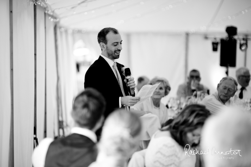 Professional colour photograph of Sarah and Matt's marquee wedding at Ashford on the Water by Rachael Connerton Photography