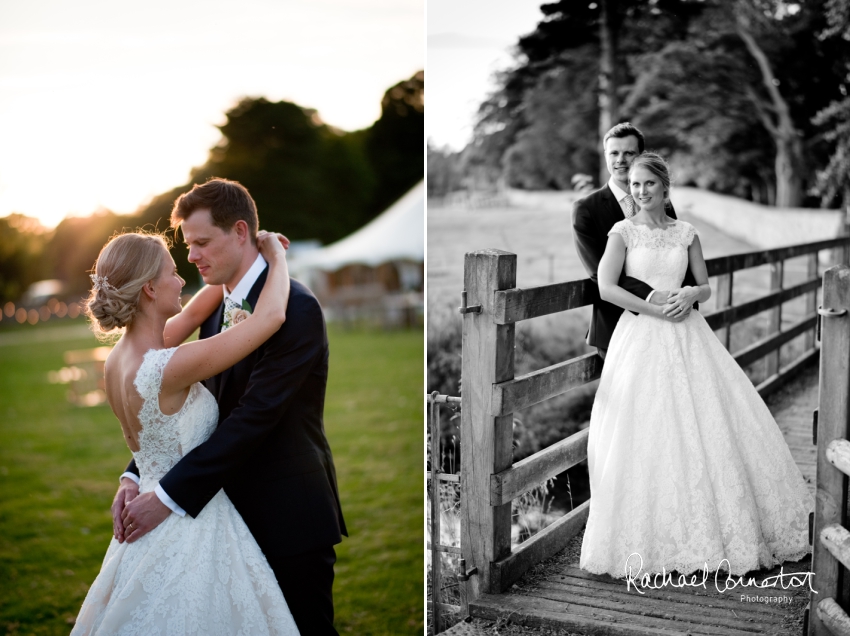 Professional colour photograph of Sarah and Matt's marquee wedding at Ashford on the Water by Rachael Connerton Photography