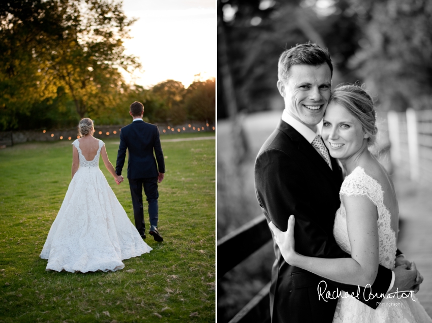 Professional colour photograph of Sarah and Matt's marquee wedding at Ashford on the Water by Rachael Connerton Photography