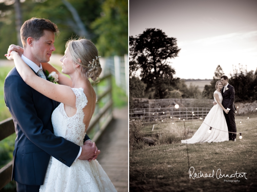 Professional colour photograph of Sarah and Matt's marquee wedding at Ashford on the Water by Rachael Connerton Photography