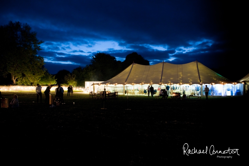 Professional colour photograph of Sarah and Matt's marquee wedding at Ashford on the Water by Rachael Connerton Photography