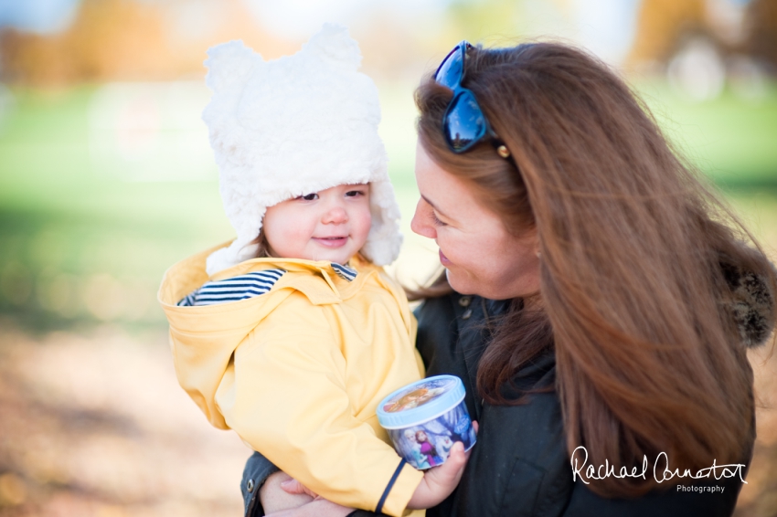 Professional colour photograph of Abbie and Brad's Autumn family lifestyle shoot in London by Rachael Connerton Photography