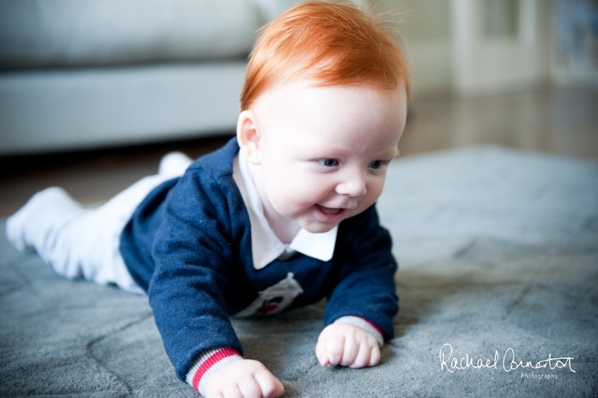 Professional colour photograph of Abbie and Brad's Autumn family lifestyle shoot in London by Rachael Connerton Photography